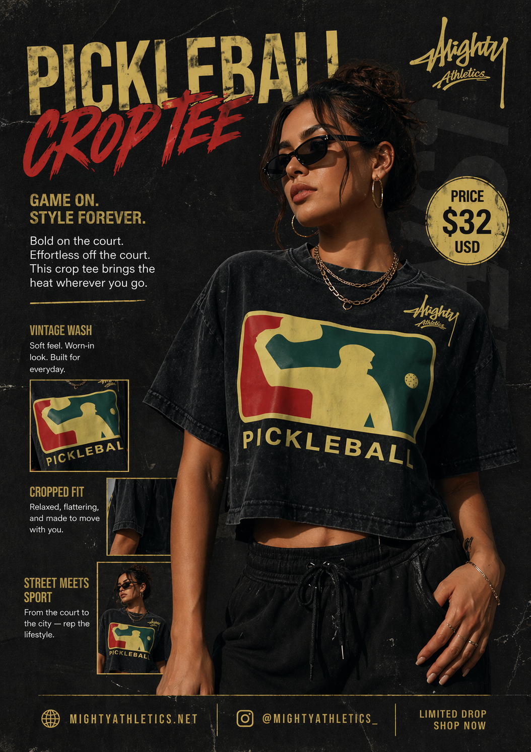 Serve & Smash Tee