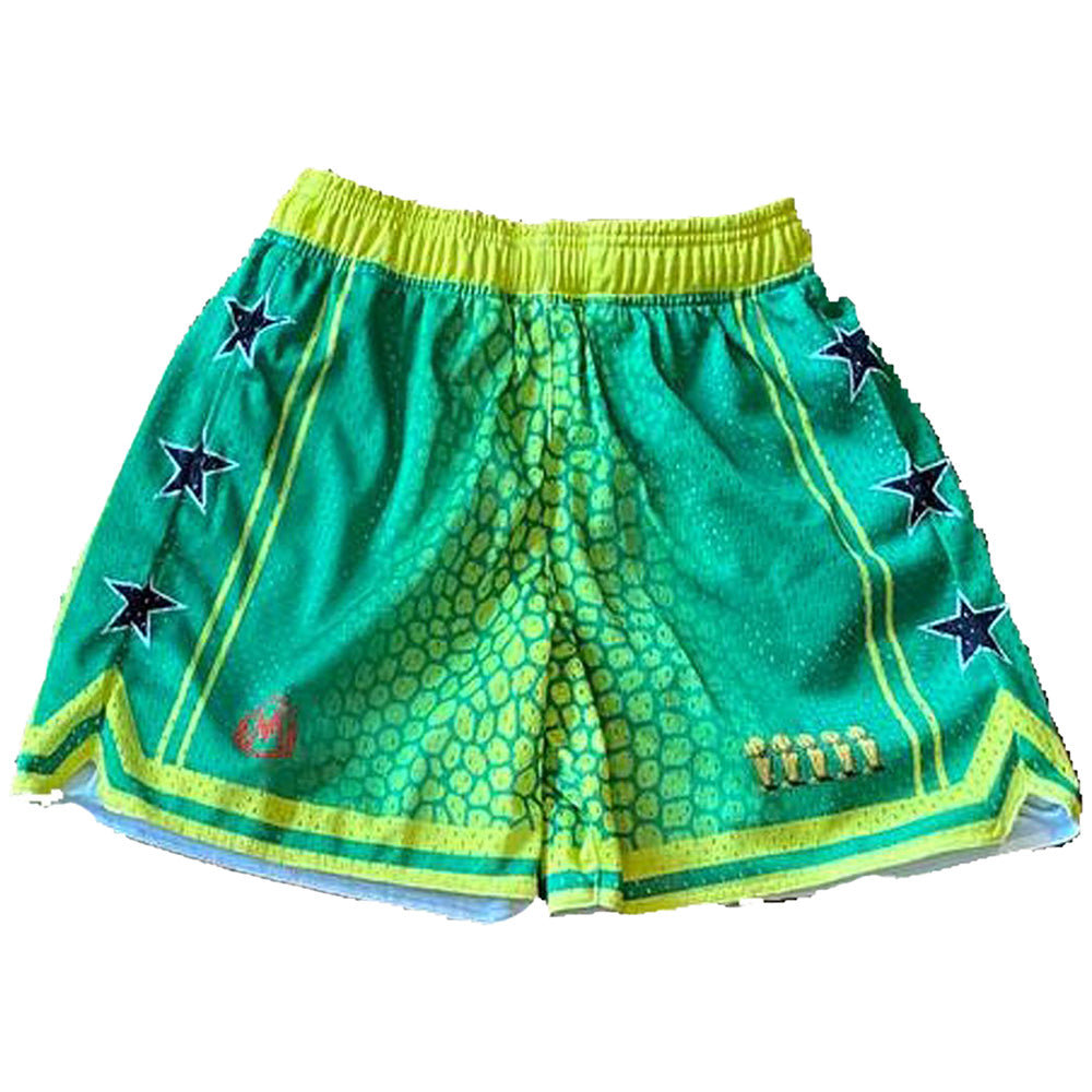 Green Athletic Shorts - Men’s Performance Gear
