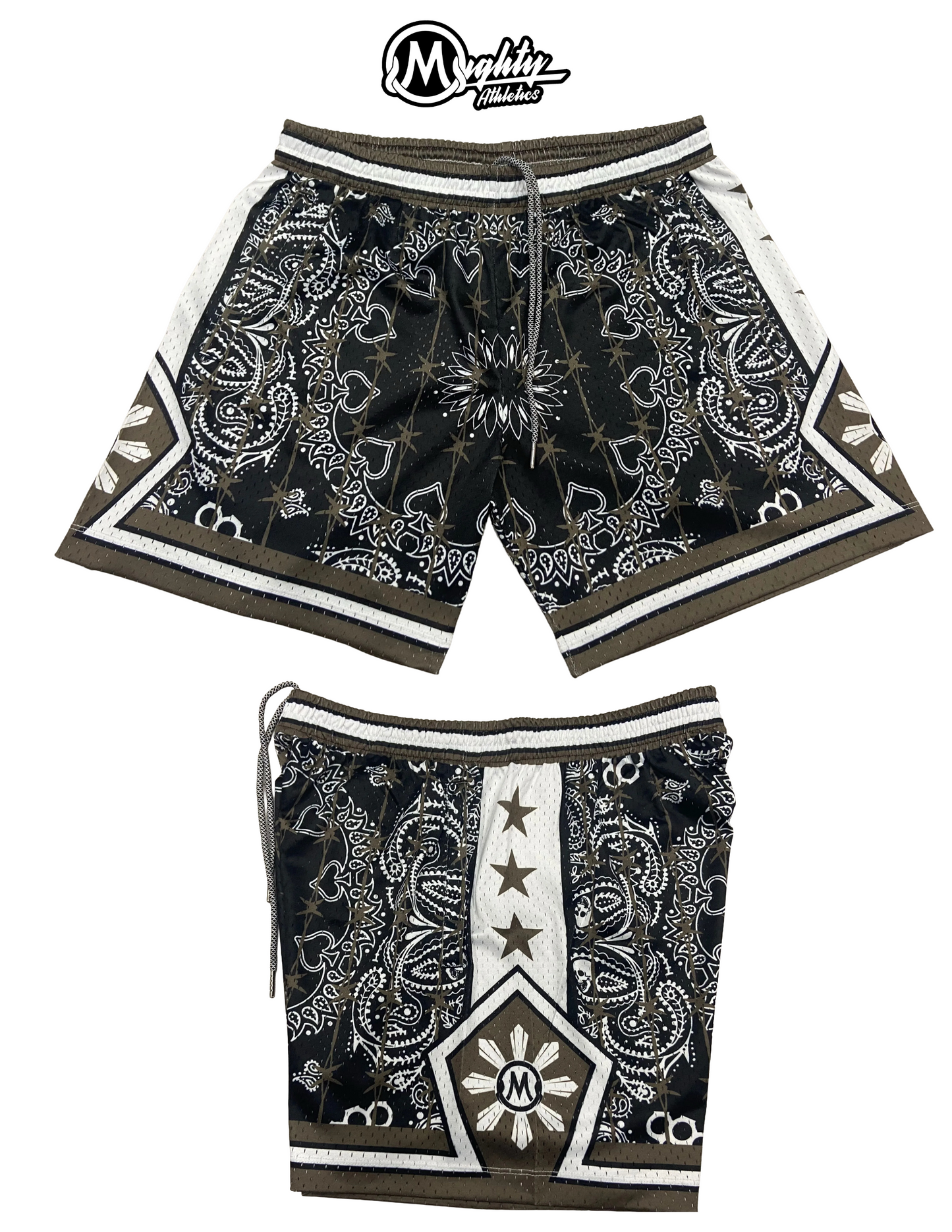 MIGHTY SPADE NATION SHORTS