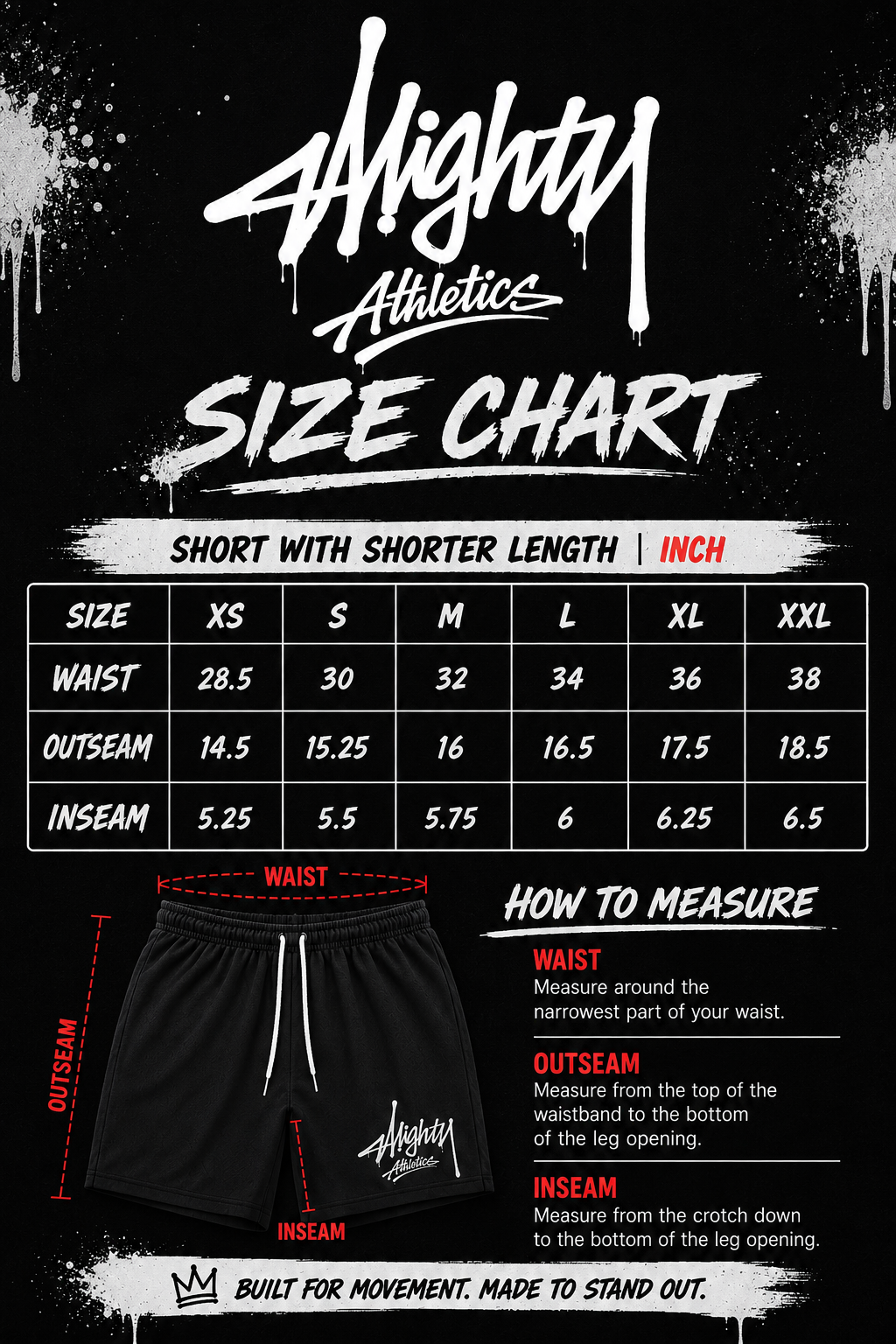 Mighty Big Apple Shorts