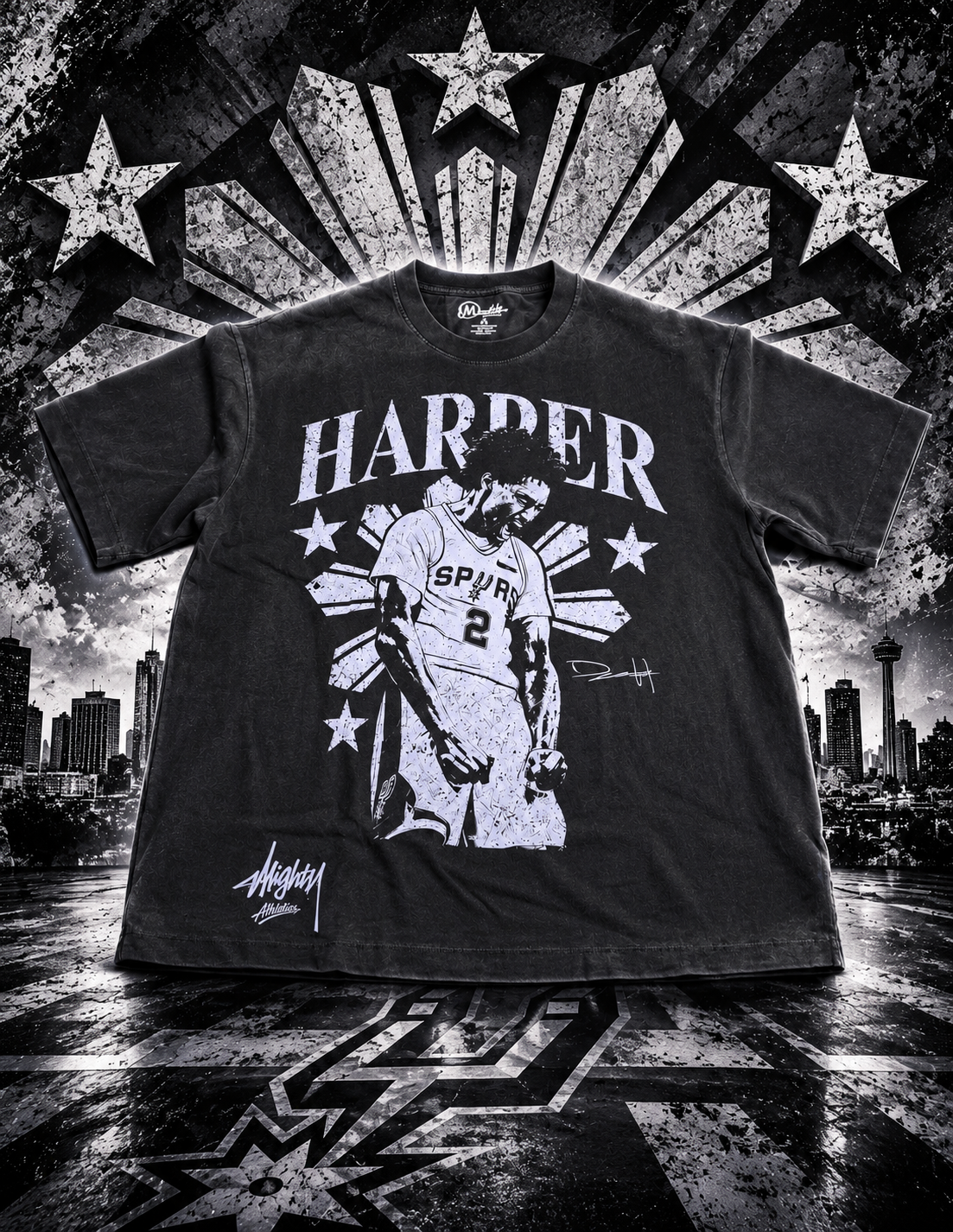 Harper Spurs Oversized Tee