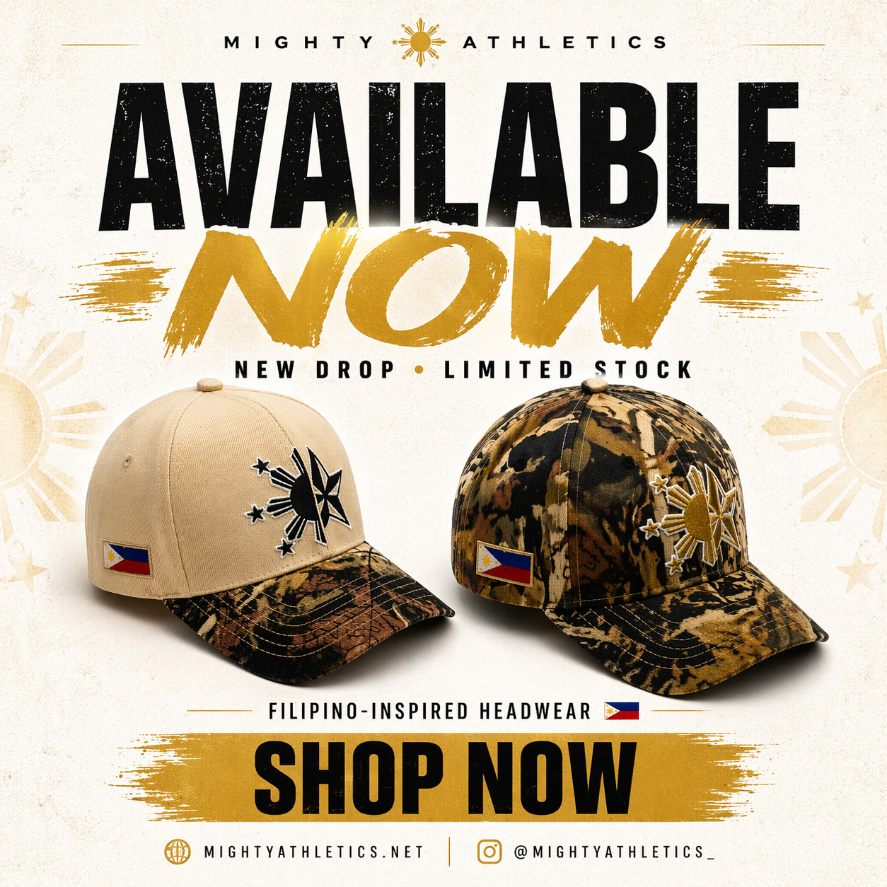 Camo Filipino Sun Hat