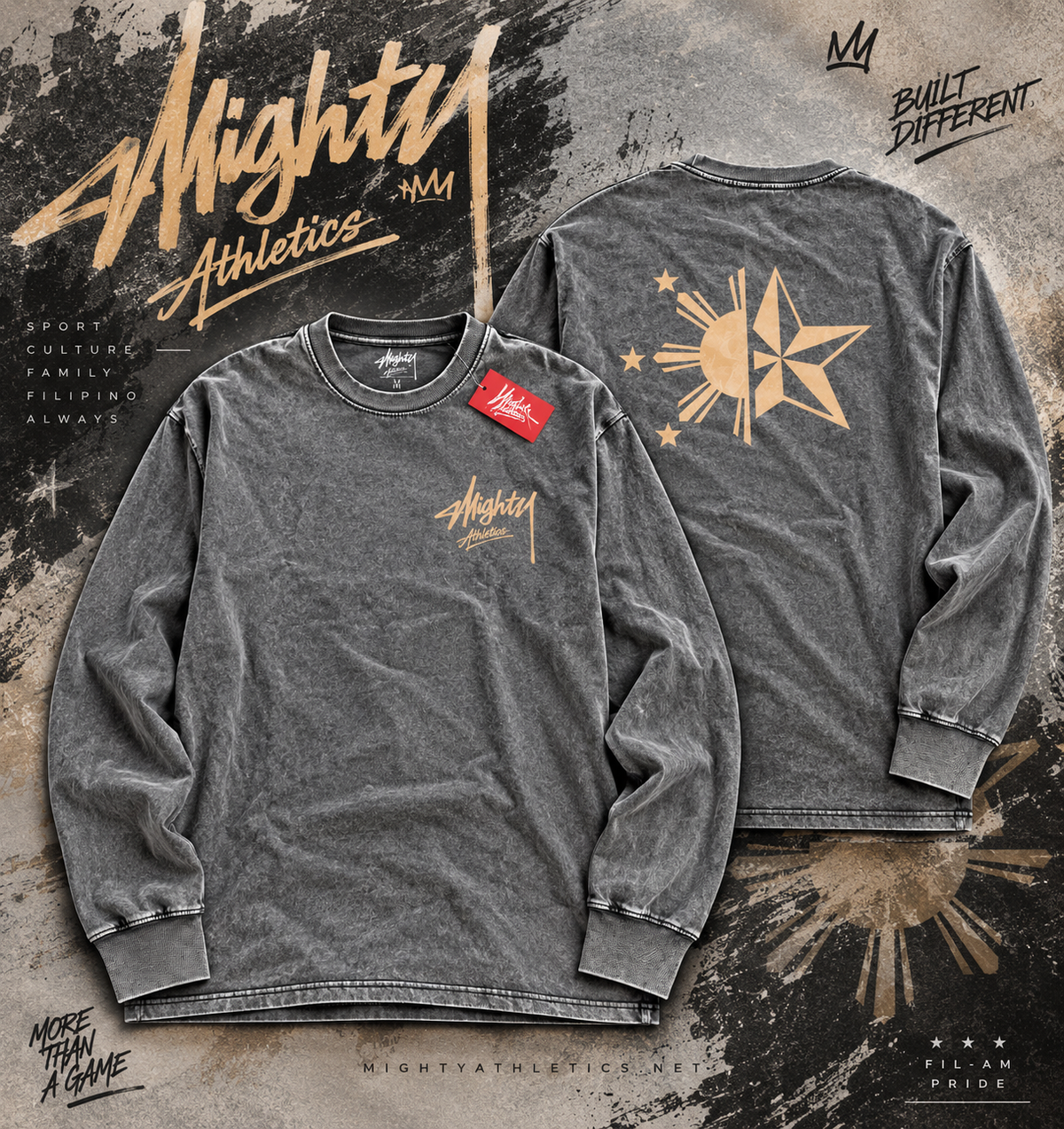 Mighty Filipino Pride Long Sleeve
