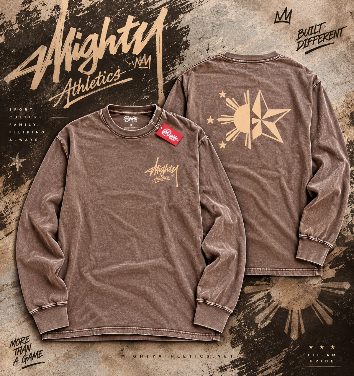 Mighty Filipino Pride Long Sleeve