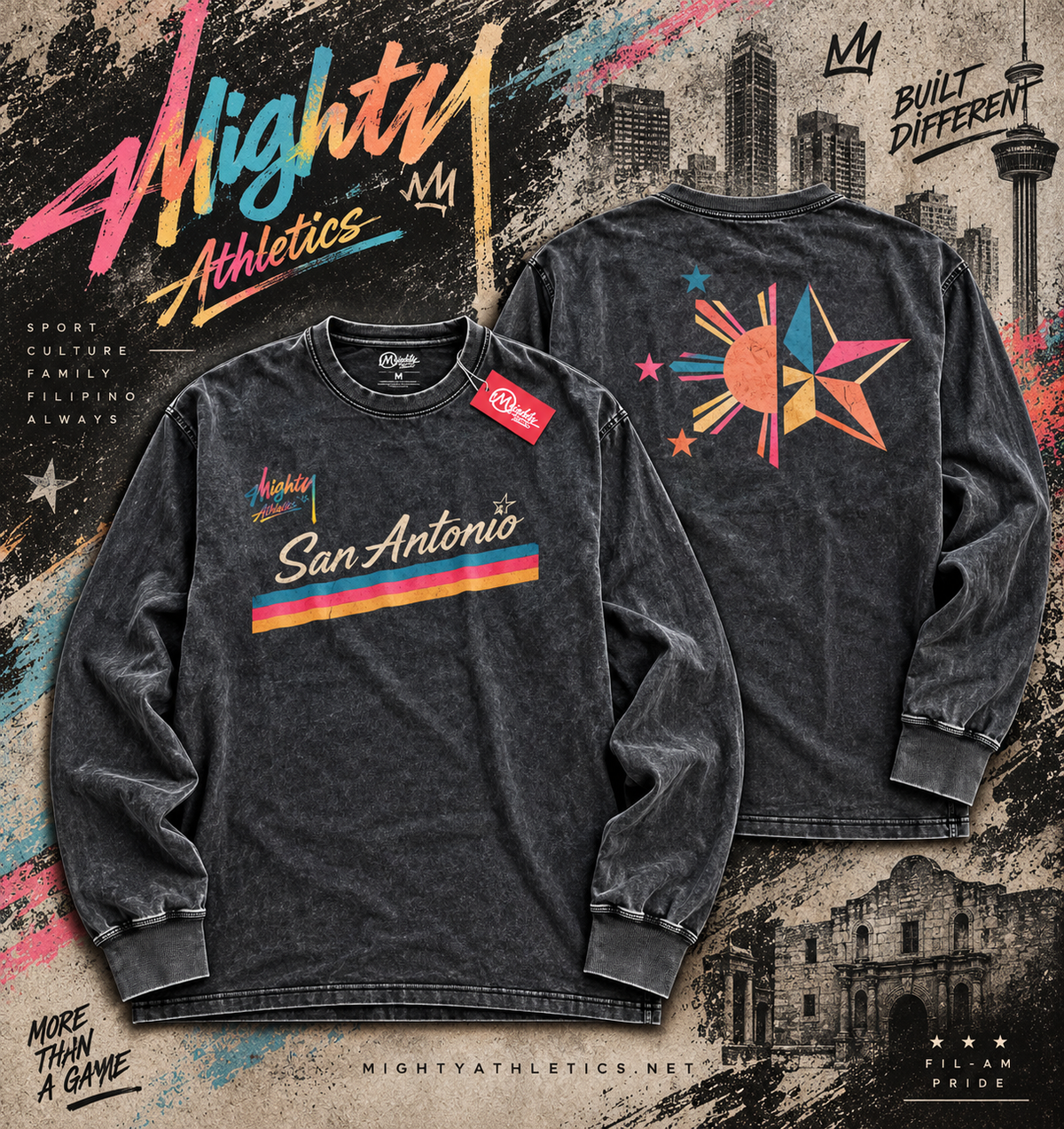 Mighty San Antonio Fiesta Long Sleeve